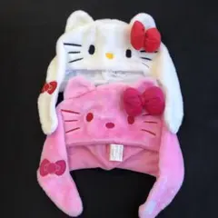 サンリオハローキティ 被り物 帽子２個