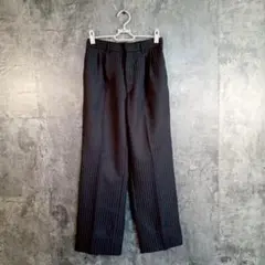 ✨hiromichi nakano✨スラックス♡ストライブ♡グレー系(165)