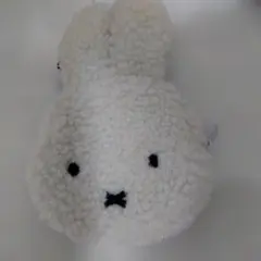 miffyうさぎ型 ポーチ ホワイト
