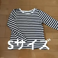 earth music&ecology ストライプ長袖カットソー