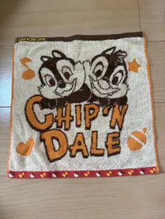 チップとデール タオル 25cm