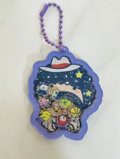 シャカシャカアクリルキーホルダー おやじっち