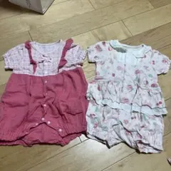 キムラタン　ロンパース　2枚セット