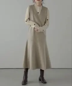 ジャンパースカートウール