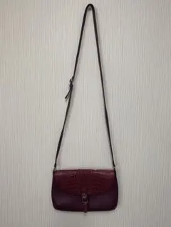 極美品！ 赤 ショルダーバッグ カイマン 2way - メルカリ
