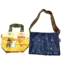 ムーミンコラボMoomin×Zoetisバッグエコバッグと肩掛けバッグ2点セットのサムネイル