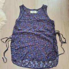 【試着のみ美品値下】BEAMS BOY ネイビー ノースリーブチュニックのサムネイル