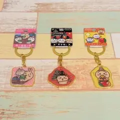 ちいかわ ★ ご当地キーホルダー 桜島 熊本城 マンゴー/うさぎ ③点