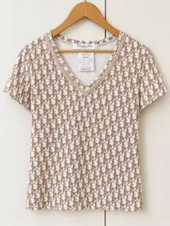 希少 Christian Dior ジョンガリアーノ トロッター総柄 Tシャツ - メルカリ