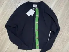 ランバン オンブルー LANVIN en Bleu 新品 カーディガン 38