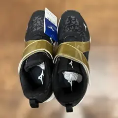 Mizuno ウェーブダイバーズブラック/ゴールド23.5 レディース
