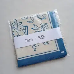 タリーズ鳥獣戯画FUROSHIKI（コーヒーショップ）ハンカチ風呂敷のサムネイル