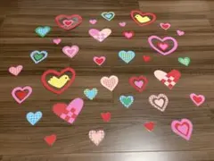 最終値下げ‼️ 壁面　ラミネート済み　保育　幼稚園　冬　バレンタイン　ハート