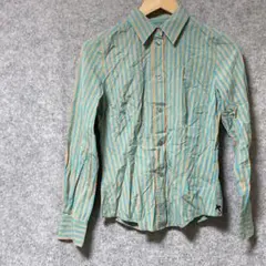 Paul Smith Black ストライプ柄 長袖シャツ リボン付きのサムネイル