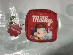 新品未使用 にっこり ミルキー スクエアポーチ TAITO限定⑦