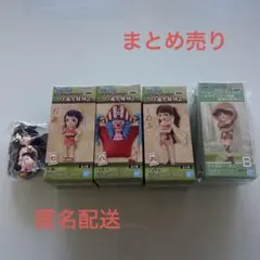 ワンピースワールドコレクタブルフィギュア　4種＆モモの助まとめ売り