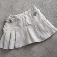 petit main グレー プリーツスカート 110