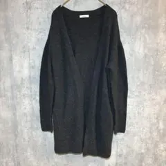 ✨良品✨ ニコアンド ♡ カーディガン シンプル ミドル丈 羽織り グレー 万能