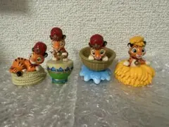 東京ディズニーシー チャンドゥ ミニチュアフィギュア4個セット 新品
