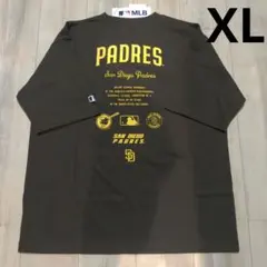 新品未使用　MLB パドレス バックプリント Tシャツ ブラウン LLサイズのサムネイル