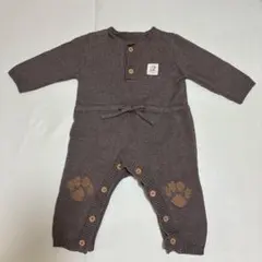 スヌーピー ニットロンパース カバーオール　60cm 70cm