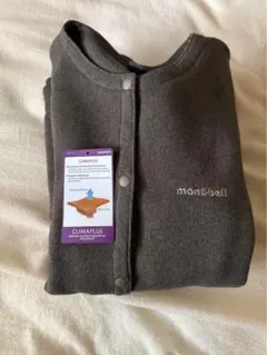 mont-bell 長袖　春秋用　シャミースカーディガン