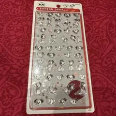 正規品　ボンボンドロップシールミニ　101匹わんちゃん　ディズニー　サンスター