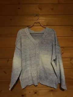 wcloset ボタン付きカーディガン M