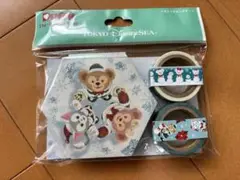 ディズニー　ダッフィ　メモ&マスキングテープ　未使用