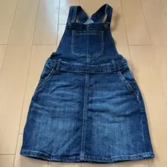 GapKids デニム ジャンバースカート 140cm