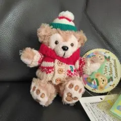 ディズニーシー ☆ 2015 クリスマス ダッフィー ぬいぐるみ ストラップ