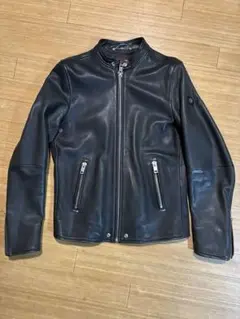 diesel 美品　レザー シングルライダースジャケット
