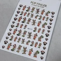 ディズニー　クリスマス　ネイルシール