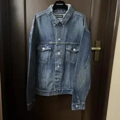 BALENCIAGA デニムジャケット　ダメージ加工　新品未使用　タグ付きのサムネイル