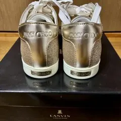 JIMMY CHOO スニーカー ゴールド グリッターのサムネイル