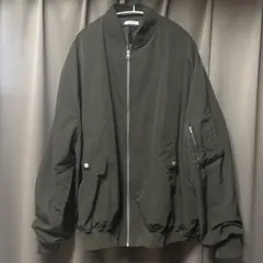 epnok ブラック MA-1 フライトジャケット　メンズ　L チャコールグレー