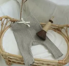 ベビーレギンス(グレー/80)