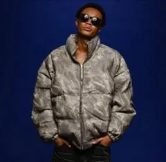 ダウン 中綿 黒