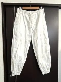 GUジーユー レディース　カーゴパンツ　ワークパンツ　ホワイト　sizeXL