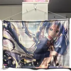 湊あくあ 等身大タペストリー 水着ver. がおう まかろん大帝 - メルカリ