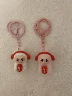 ラブブキーホルダー二個セット