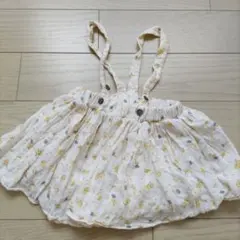 モンベベmonbebe 韓国子供服　カンカンブルマ　 ミモザ柄