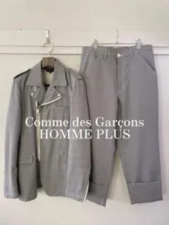 1992AW コムデギャルソンオムプリュス 最高級Wウィンドウペンツイード