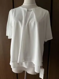 ★新品！シフォンブラウス　ホワイト★