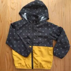 （美品）星柄フード付きジャケット 130