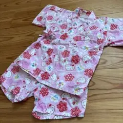 ハローキティー　甚平　100cm