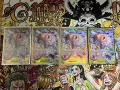 ワンピースカード　エッグヘッドクライシス　ルフィ　シークレット4枚セット