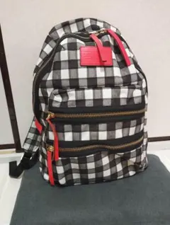 大きめ☆MARC BY MARC JACOBS チェック柄リュック
