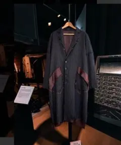 sulvam サルバム 18AW ストライプ柄ドクターコート ヨウジヤマモトのサムネイル