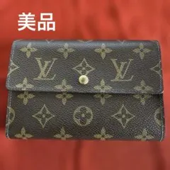 ルイヴィトン 三つ折り財布 ポルトトレゾールエテュイパピエ モノグラム　美品